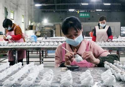 彩绘工艺品 畅销海内外