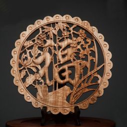 大气精致的木雕工艺品,居家摆放,更增添室内档次