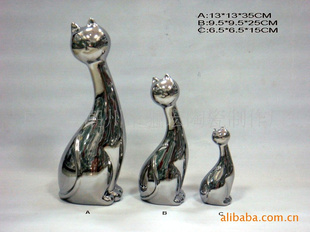 批发供应现代家居摆饰动物系列 潮州陶器工艺品公司的精致工艺