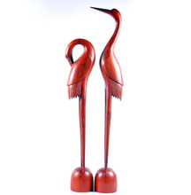 红木工艺品仙鹤 工艺与收藏的完美融合